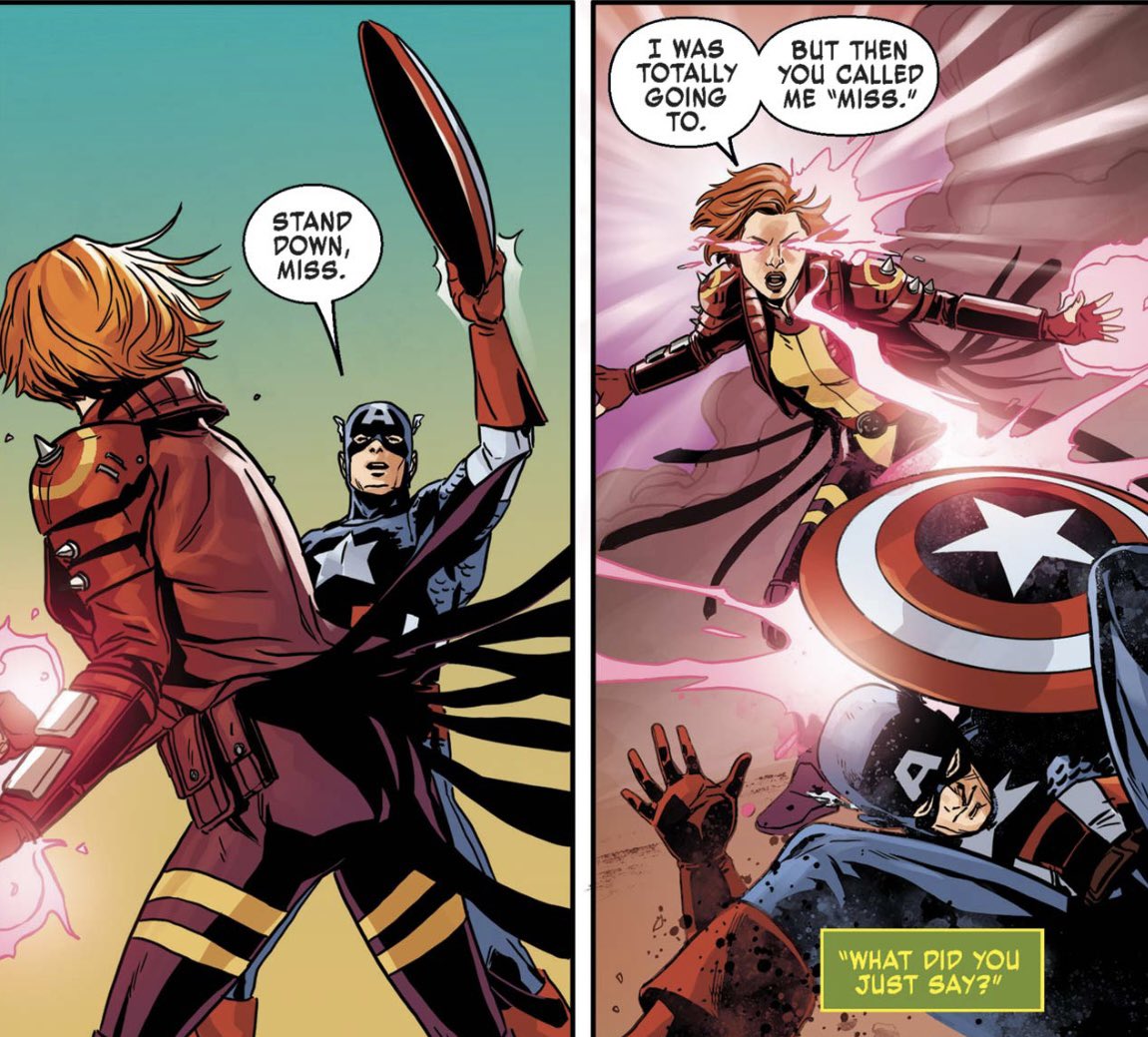 x_cerpts's tweet photo. Some favorite panels of Rachel Summers being a badass. What are yours? #rachelsummers #rachelannesummers #rachelgrey #askani #marvelgirl #phoenixii #xmenkingbreaker #xmengold #uncannyxmen #excalibur #alandavis #oliviercoipel https://t.co/pqBnTMGGYX