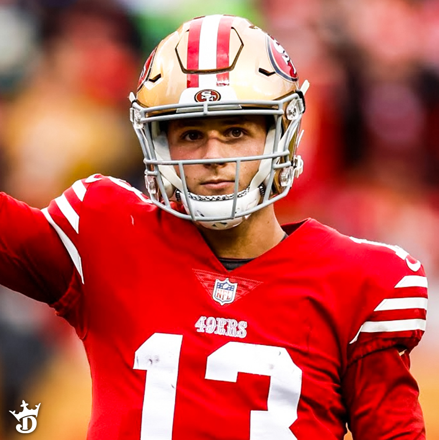 FOS's tweet photo. Brock Purdy was picked last — 262nd overall — in the 2022 NFL Draft.

He entered his rookie season as the 3rd string QB in San Francisco.

After being thrust into the starting job mid-season, Purdy just clinched the 49ers a spot in the NFC Championship Game. https://t.co/1v9DF6X1oU