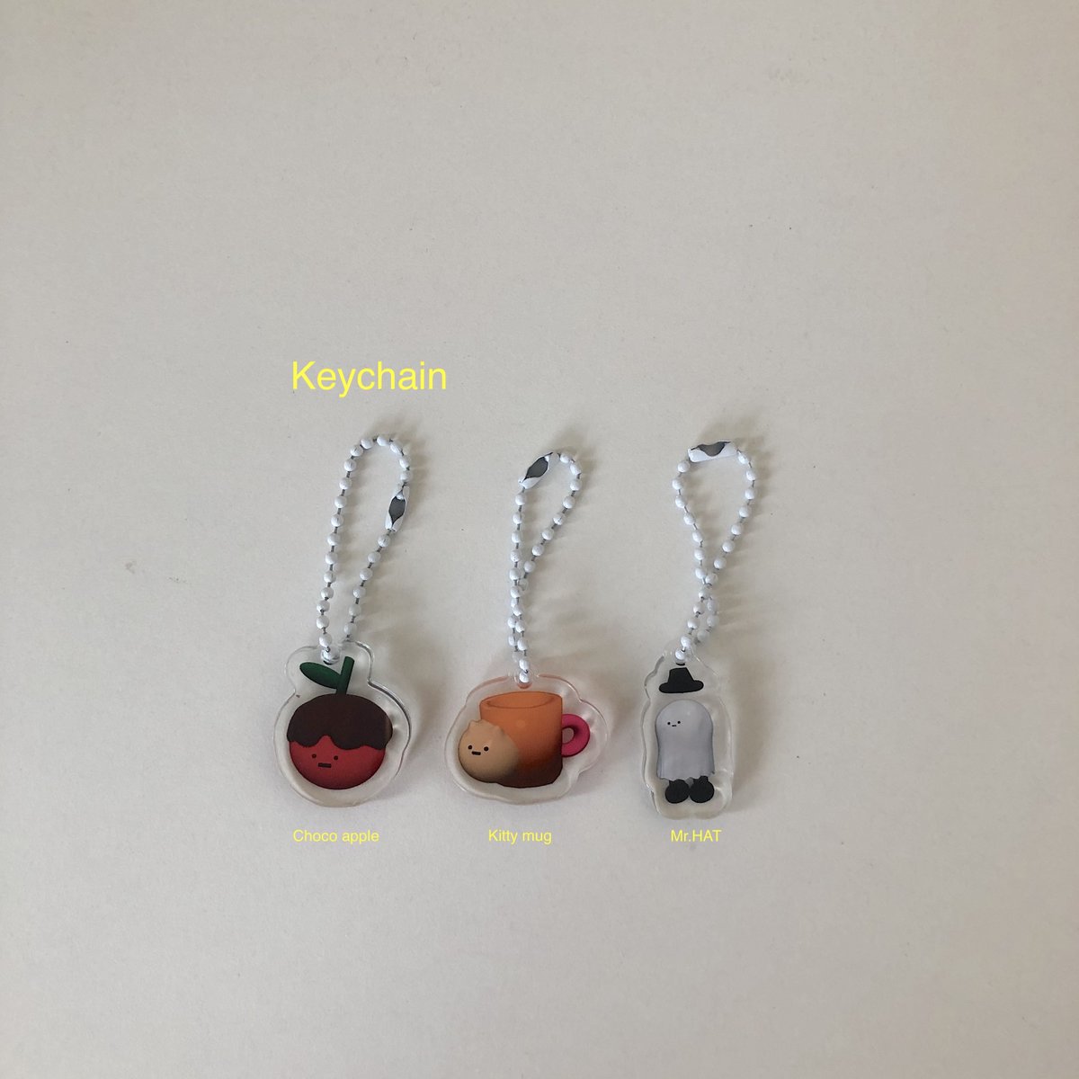ihaveathing1's tweet photo. พวงกุญแจ 3ลายแบบจุกๆ!🍎🥛👻 
พอมีแรงแล้วก็ทำมาตู้มมมเดียวเลย555
มีใครสนใจจะรับน้องไปดูแลมั้ยน้าา https://t.co/otvH4WWI1z