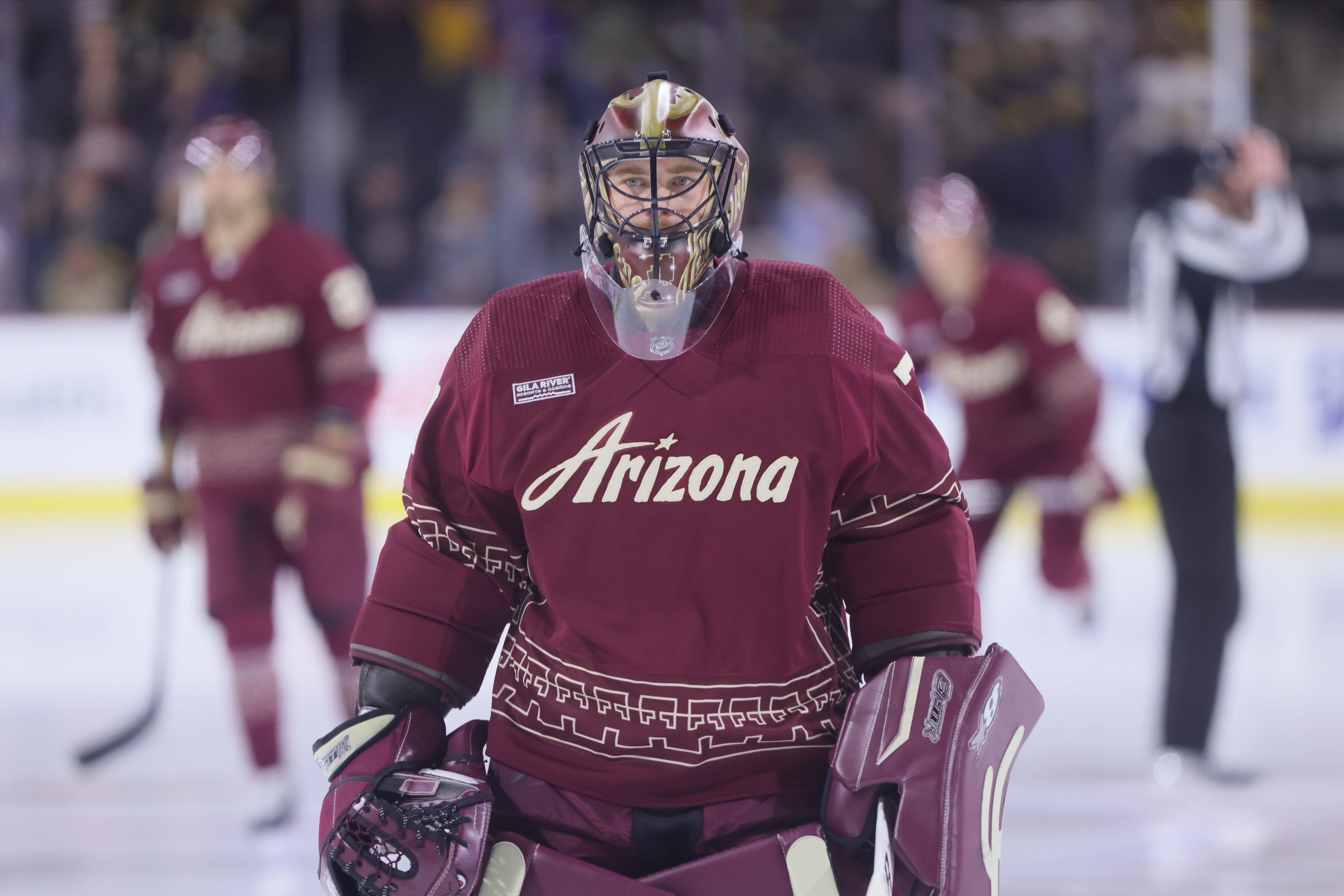 NHL on X: The @ArizonaCoyotes debuted their official Desert