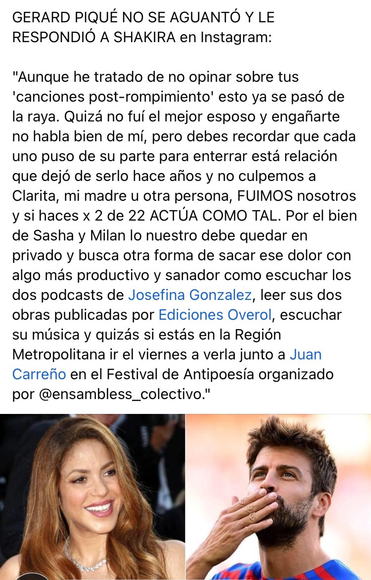 Le encuentro razón a Piqué en esto