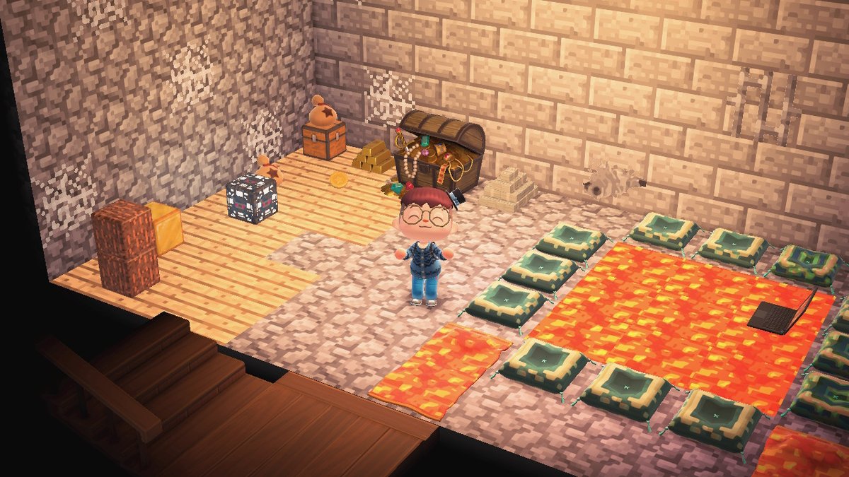 DsSyris's tweet photo. #AnimalCrossing #ACNH #NintendoSwitch minecraft room https://t.co/wTtEs7ASgK