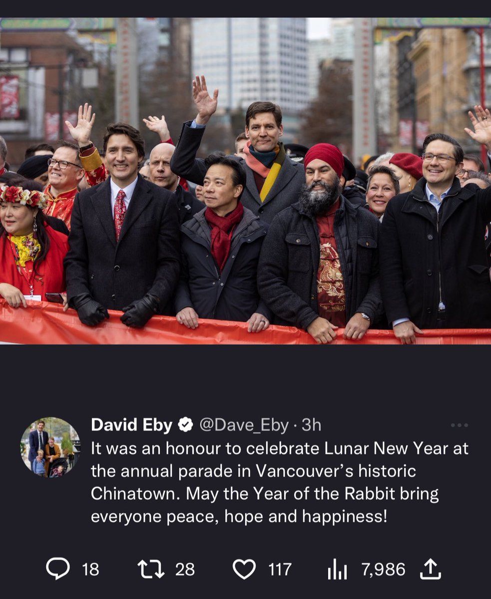 Not often you see all these politicians of different parties in one place, in one photo together.