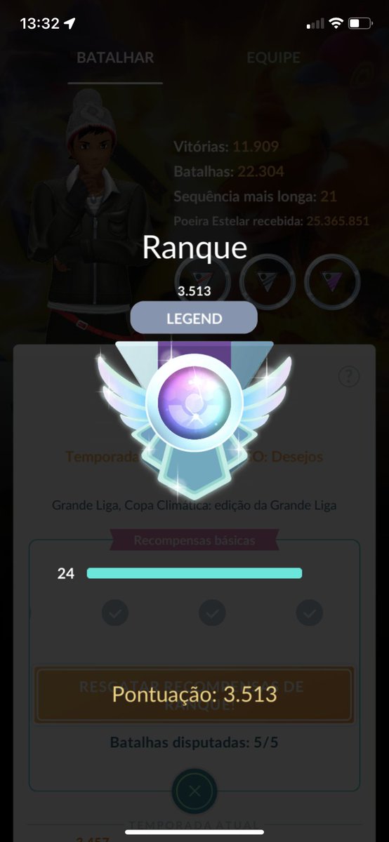 BruceCoelho's tweet image. Hoje foi um dia especial dentro desse jogo, consegui finalmente o top 1 mundial, depois de ter batido na trave na season 11 sendo top 2!!!! Usei variados times, porem esses dois foram os que mais usei e que me fizeram chegar ao topo!
#PokemonGO #Top1 #Leaderboard