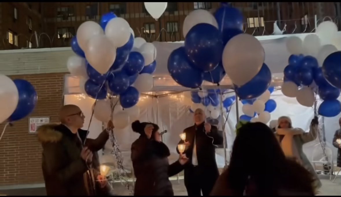 NYPD 32nd Precinct on Twitter "Beautiful Candlelight vigil & balloon