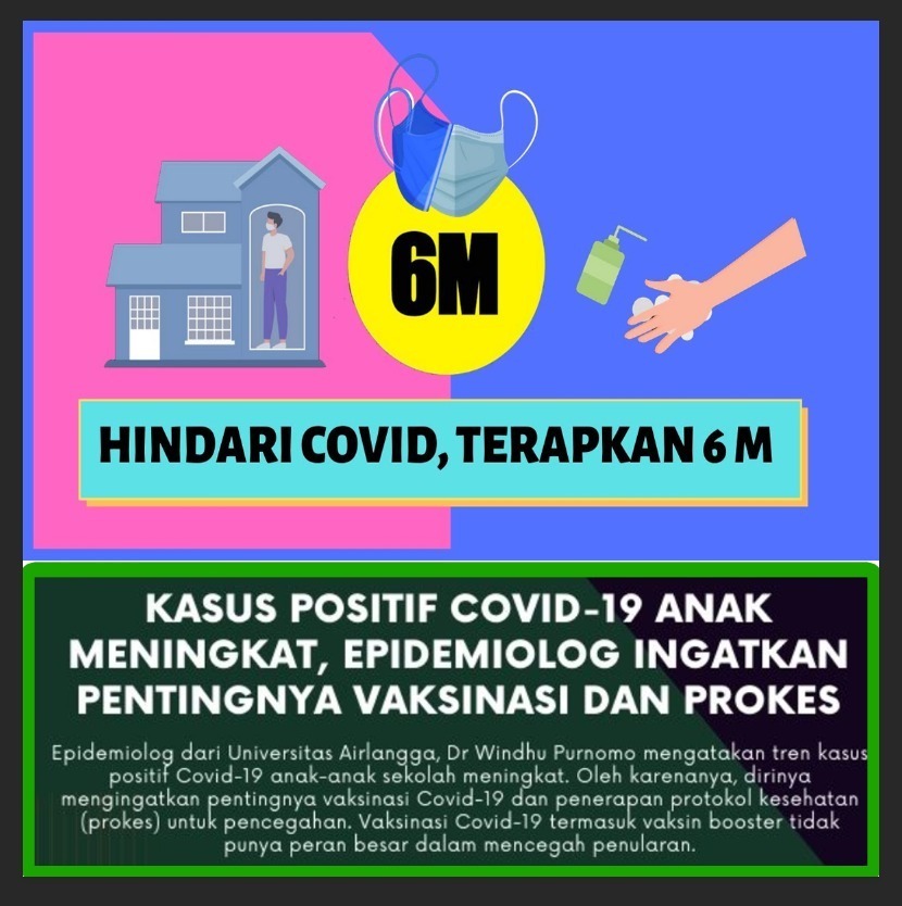 SalinaRahail's tweet photo. Ayo Vaksin Booster dan tetap patuhi Prokes Cegah Virus Omicron BN. 1 https://t.co/dbP5Z3F7LN