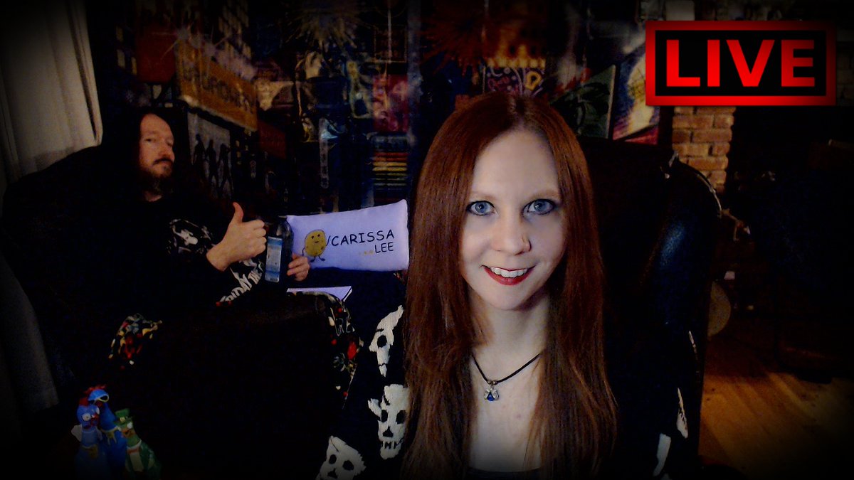 I'm LIVE right now on my Carissa Lee YouTube channel and my CarissaLicious Twitch channel to say hi to everyone and see what you're up to :).