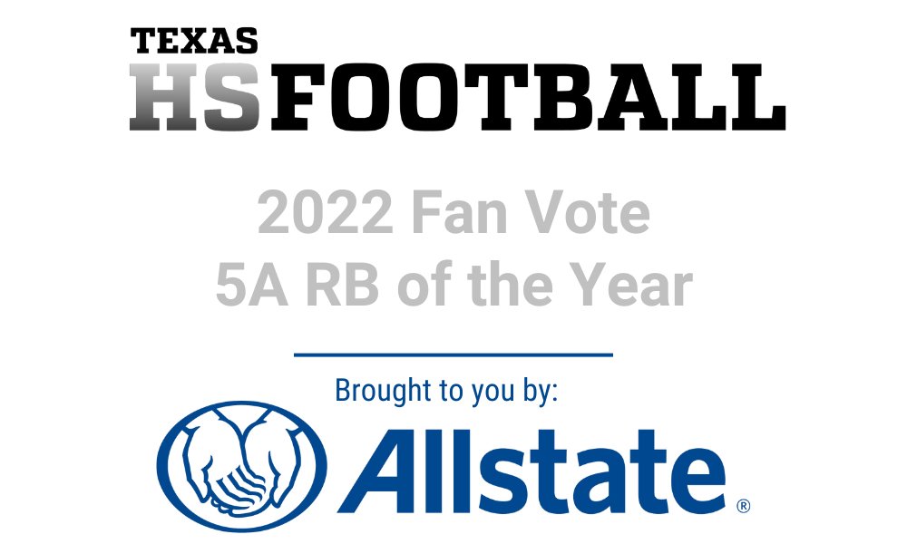 5A Fan Vote RB of the Year Poll

Vote here: texashsfootball.com/5a-fan-vote-rb…