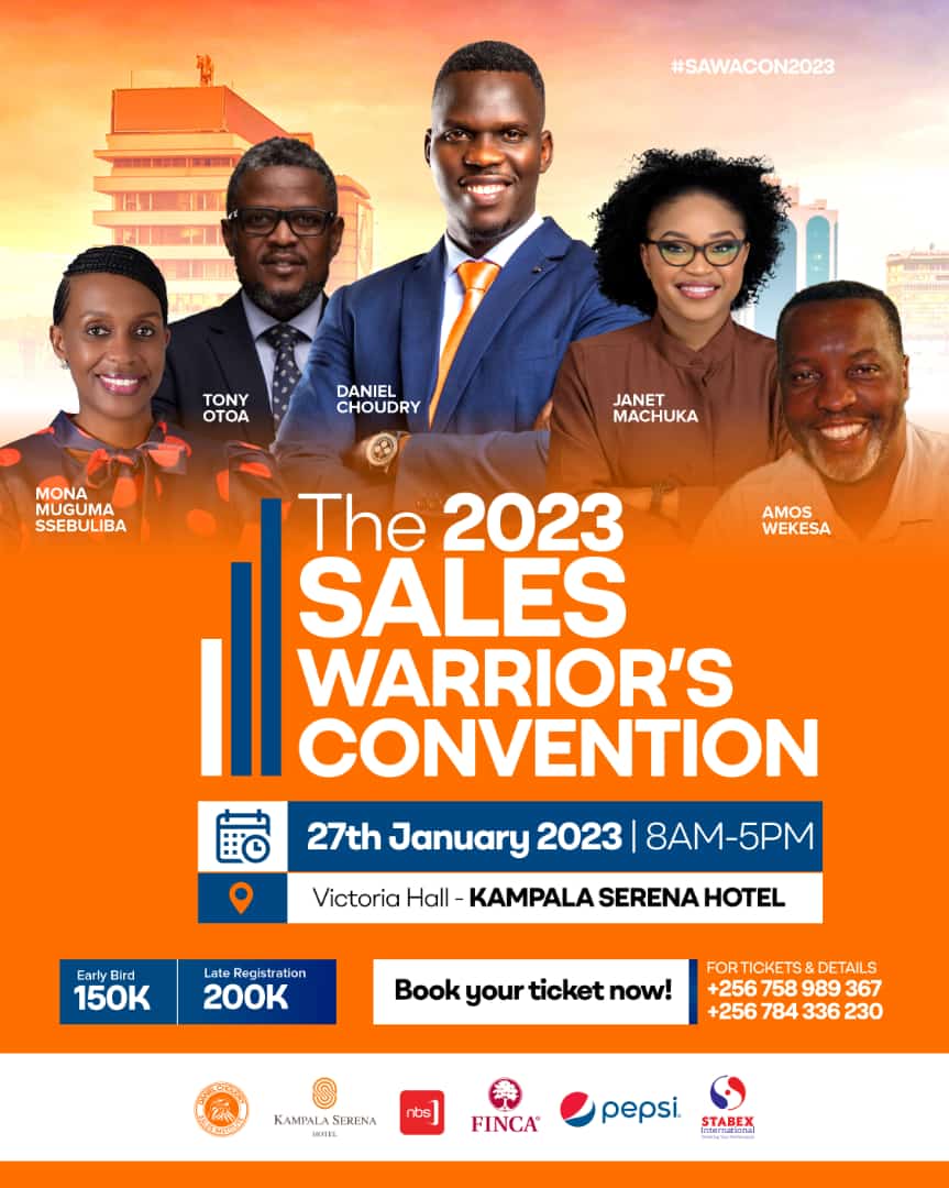 okellowilberfo1's tweet photo. Talk of town #SAWACON2023 happening on Friday ths week. If you haven't got your ticket, ths is the right time make it happen and be part of the Sales Warrior's family.
#LetsSaleEverything https://t.co/ujvUv3zFmU