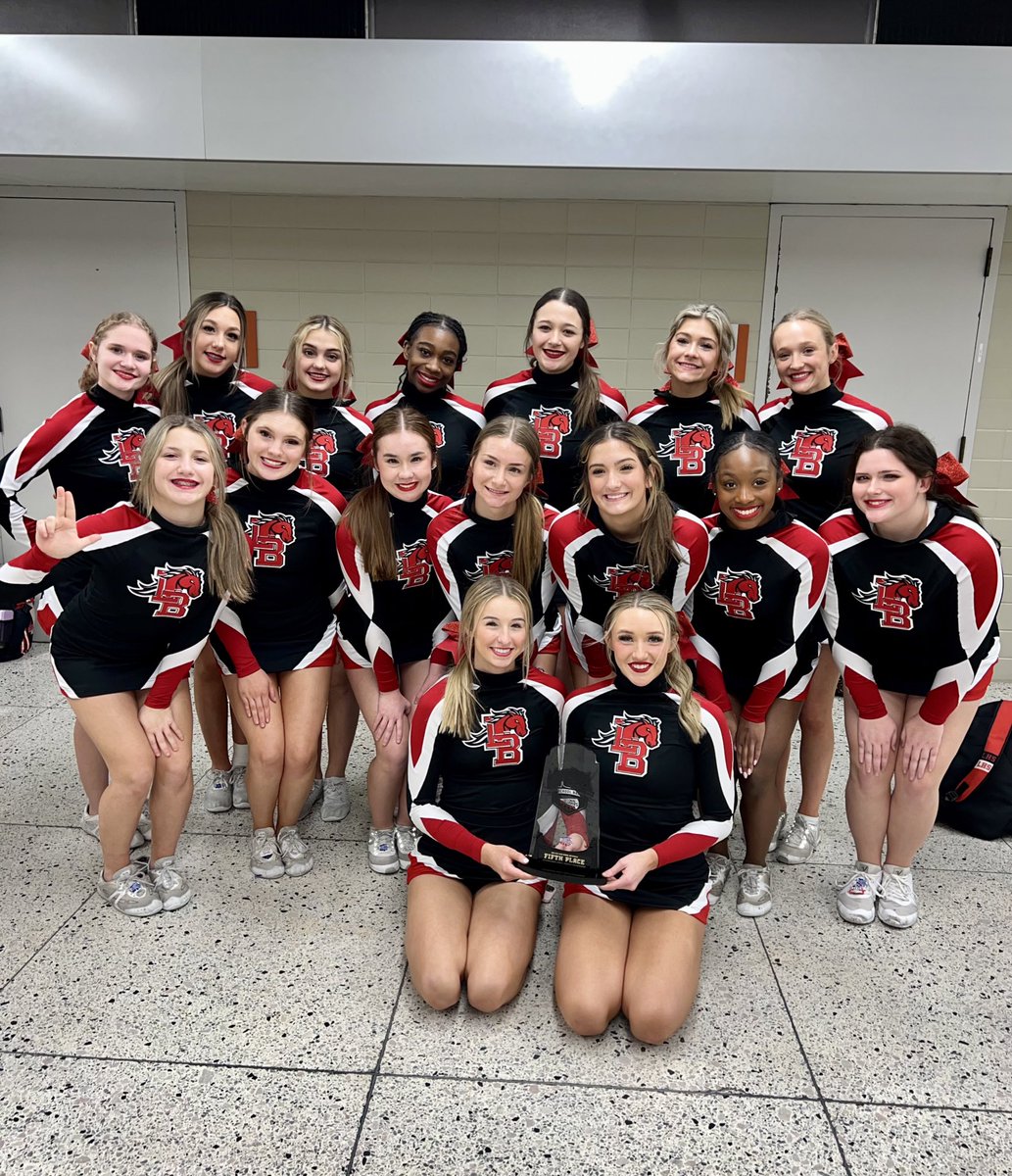 Great job adapting to all the changes we had to make this week and overcoming adversity! Your coaches are very proud of you! #GoBroncos #NCA2023 ❤️🖤🤍