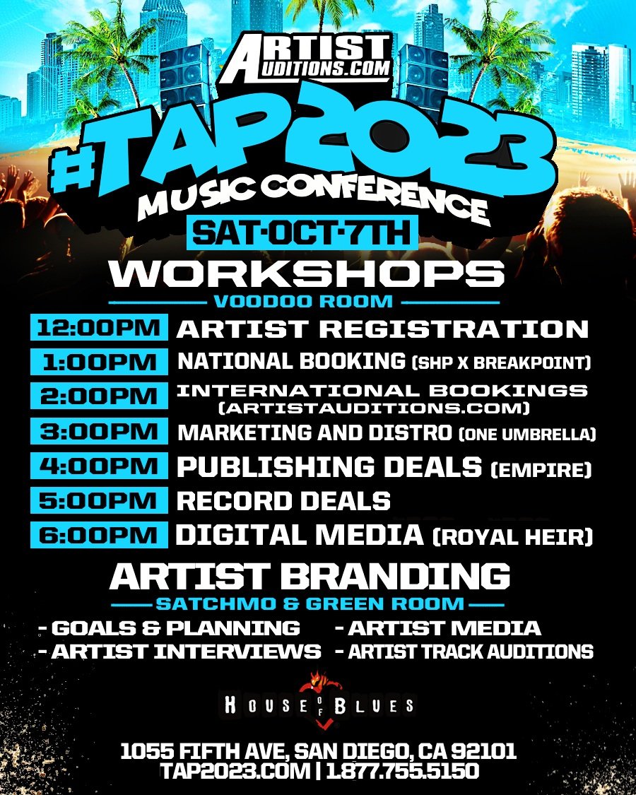 #Tag #Artists Ready To Tour YR2023 !!! Help Us Decide Who To Place @tap2023_ #TourArtistPlacement info@ArtistAuditions.com | +1.877.755.5150