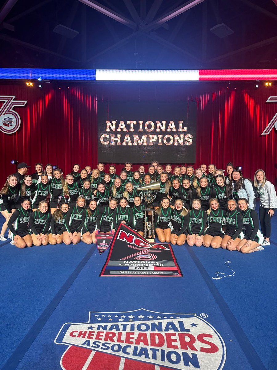 Dragon Nation, please help us Clap In our NCA National Champions at 9:15pm CSHS!