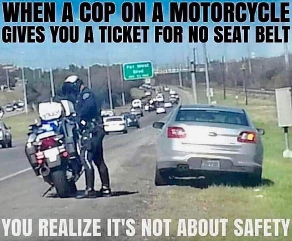 #SupportTheBlue
😂😂😂😂 Where my biker LEOs at?