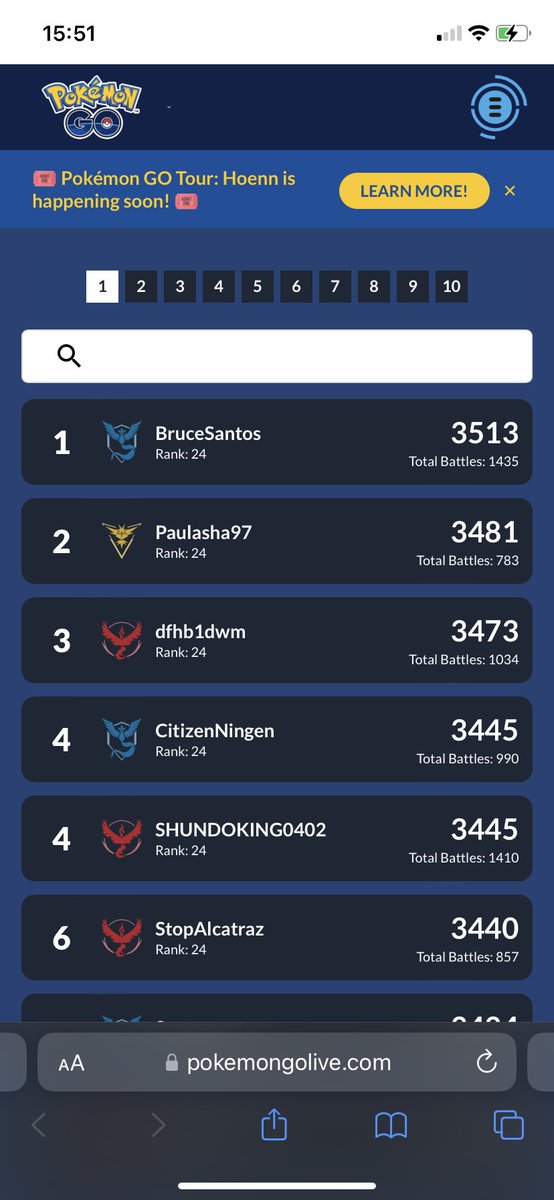 BruceCoelho's tweet image. Today was a special day in this game, I finally got the top 1 in the world, after hitting the beam in season 11 being top 2!!!! I used several teams, but these two were the ones I used the most and that made me reach the top!
#PokemonGo #Top1 #Leaderboard #Battlers
