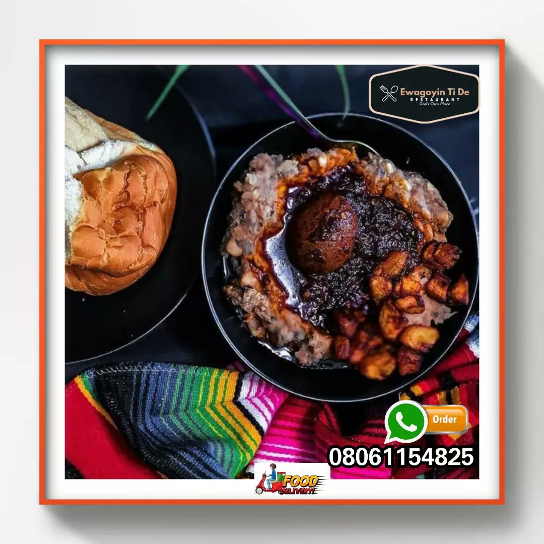 Somtookeke4's tweet photo. Ewa Agoyin + dodo/Ewagoyin Abeokuta by #EwagoyinTide  

Order 08061154825

Davido • Tinubu • Atiku • Burna Buju  • #EndSARS• Yorubas • #IwillNotvoteBAT Lagos •PDP Peter Obi • • Ogun • Wizkid  • #BBTitans INEC Nigeria Naira EFCC AISHA Buhari Jagaban #LabourParty BVAS https://t.co/DWhpBSyzyM