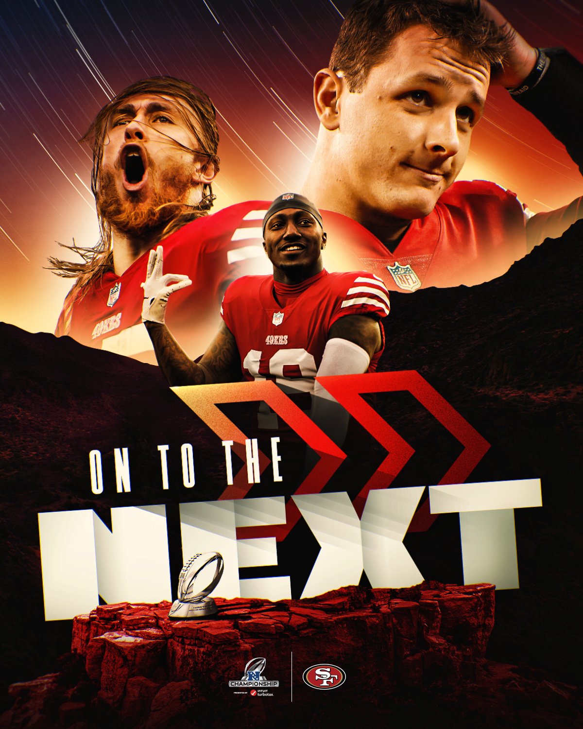 NFL on X: 'The @49ers are headed to their second straight NFC