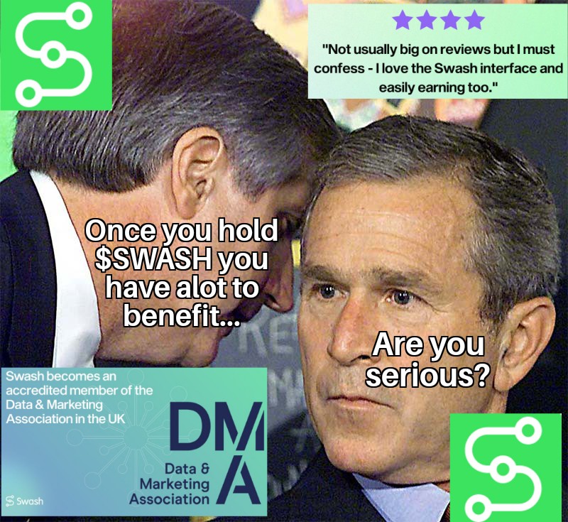 DukeSoaky's tweet photo. Have you ever think of getting $SWASH #Token in your wallet? Now is the best opportunity to have it because you have alot of profits and benefits to make.
Also try 5 star reviews👇
https://t.co/E9LQtQf7h5 #Web3 #DataUnion #DataPool
Join #DataUnion:
https://t.co/Zer05xAYkn https://t.co/j0hCyfgHYB