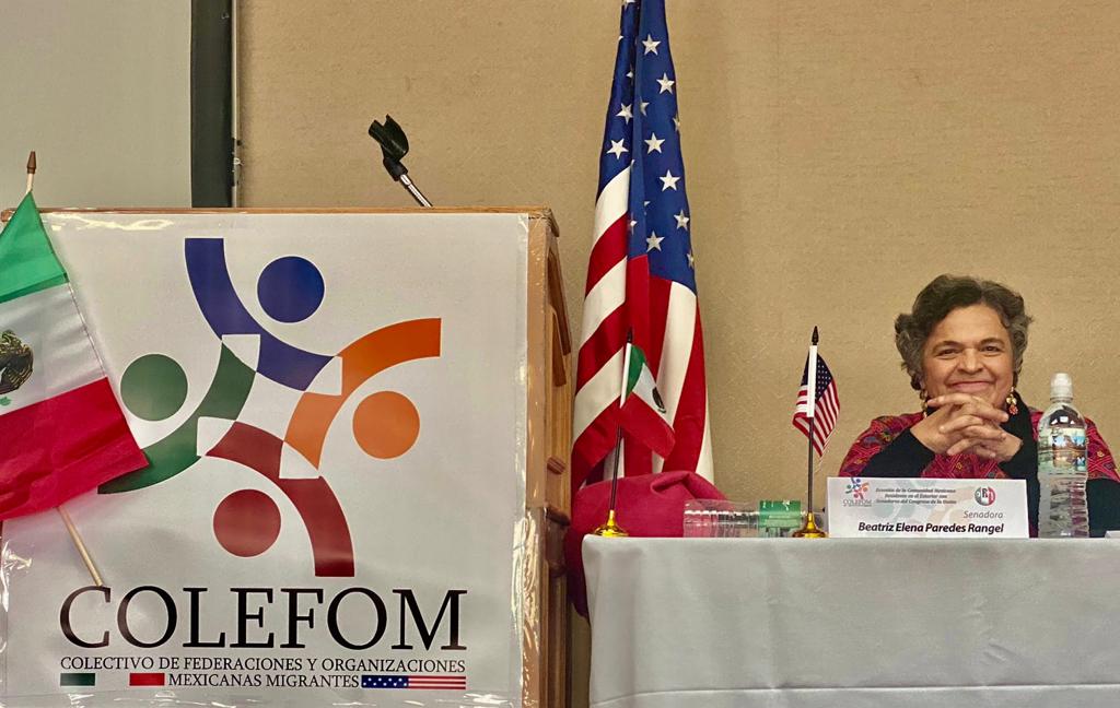BeatrizParedes's tweet photo. Asisto a  la Reunión de la comunidad mexicana residente en el exterior #Colefom, con Senadores del Congreso de la Unión, realizada en Los Ángeles, California. Una reunión plural del mayor interés, en favor de nuestros compatriotas residentes en diversas regiones. https://t.co/yDR149n78m