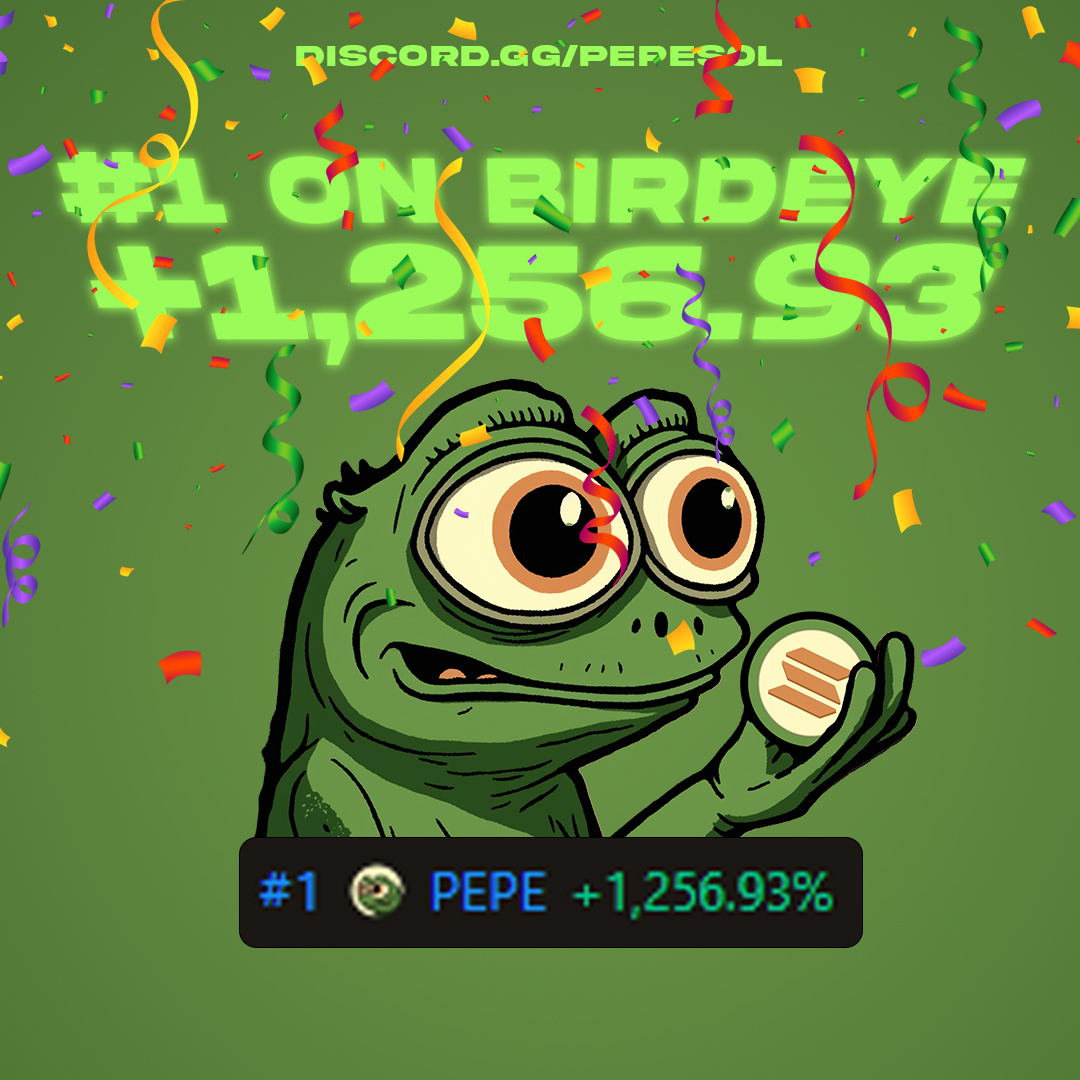 Pepe On SOL tweet media