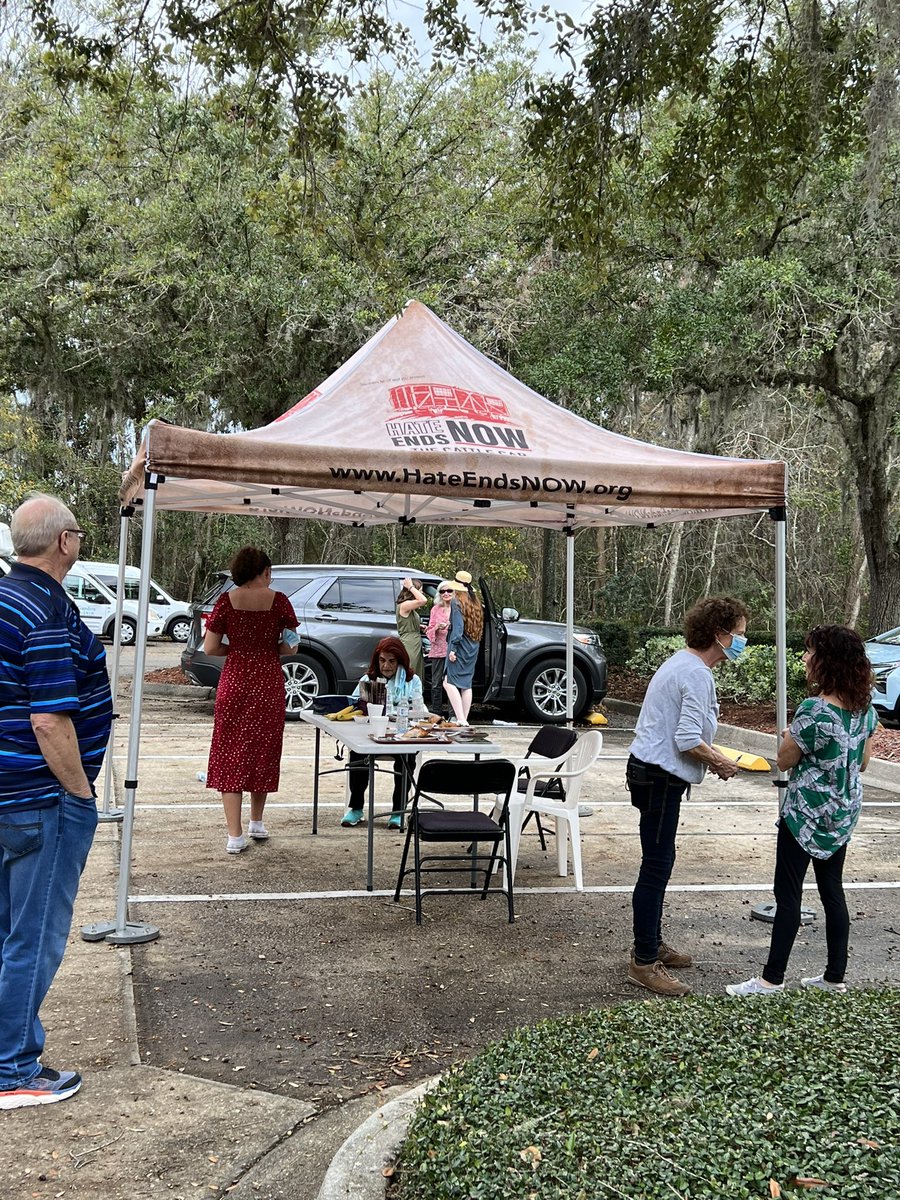 SusanTowler's tweet photo. Powerful & emotional immersive experience this week in Jacksonville #HateEndsNow Tour #CattleCar #Holocaust never forget. @RiverGardenJax @JFCSJax https://t.co/mTBEZmAKTq