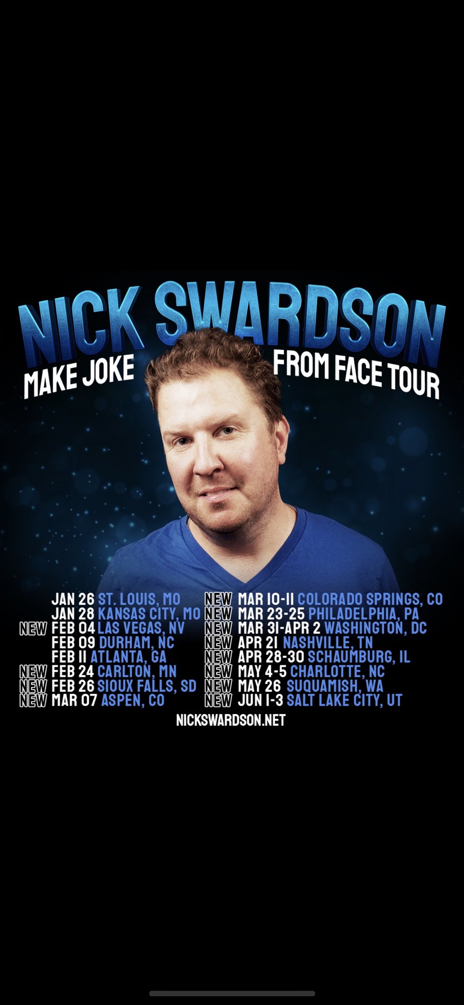 Nick Swardson Comedian Nick Swardson Adds Second Treasure Island Show