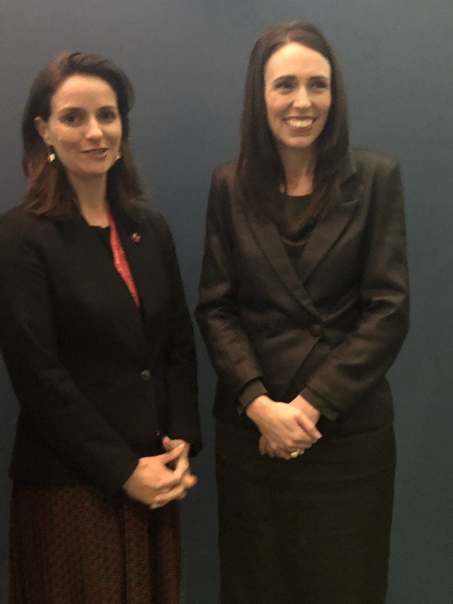 Empathetic leadership as demonstrated by New Zealand’s Prime Minister Jacinda Ardern showed us a different way of politics. Delighted to have met this inspiring leader @ UNGA74 in New York City.