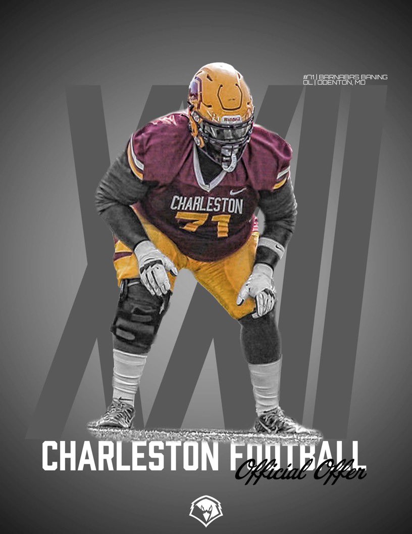 Honored to receive an offer from the University of Charleston 🙏🏾 @BGrubbs66 @Coach_NWatts @CoachSipsy @HoochFootball @HoochRecruits @CoachRosdahl @CoachMaloneFB