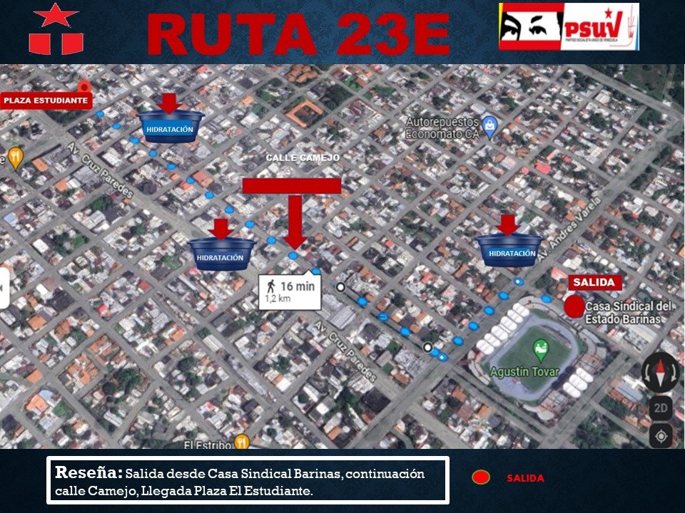 Gran Marcha de este 23 de enero

🕗 8:00 am.
📍 Desde la Casa Sindical, pasando por la Calle al Camejo, hasta la esquina de la Plaza del Estudiante.

¡Te esperamos! 🚩🚩🚩