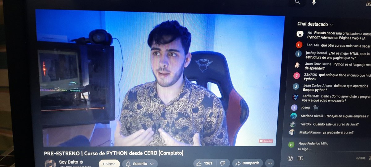 efedequisx's tweet image. Es hoy!!! #DaltoPython
