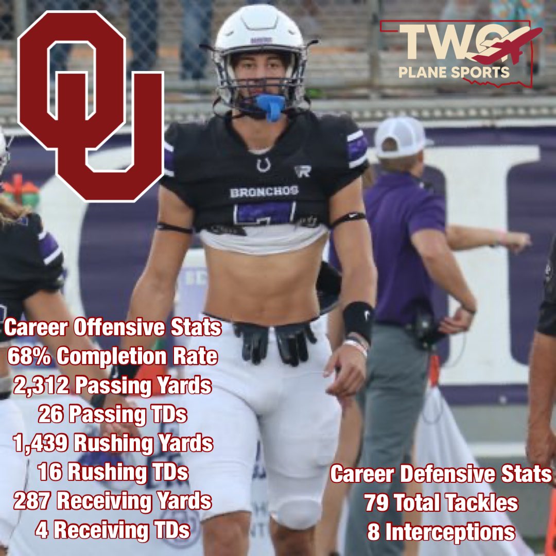 Two Plane Sports on Twitter "Sooners recently offered 2023 Athlete