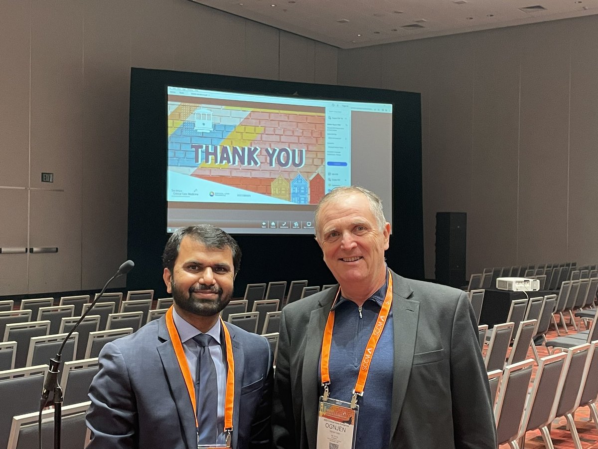 AWahabMD's tweet photo. Delighted to have presented our work @SCCM, would not have been possible without constant mentorship of @ogi_gajic. Got to listen to incredibly moving keynote by @LGlaucomflecken and @DGlaucomflecken ỉn beautiful SF #SCCM2023 https://t.co/JVAKRI2B5c