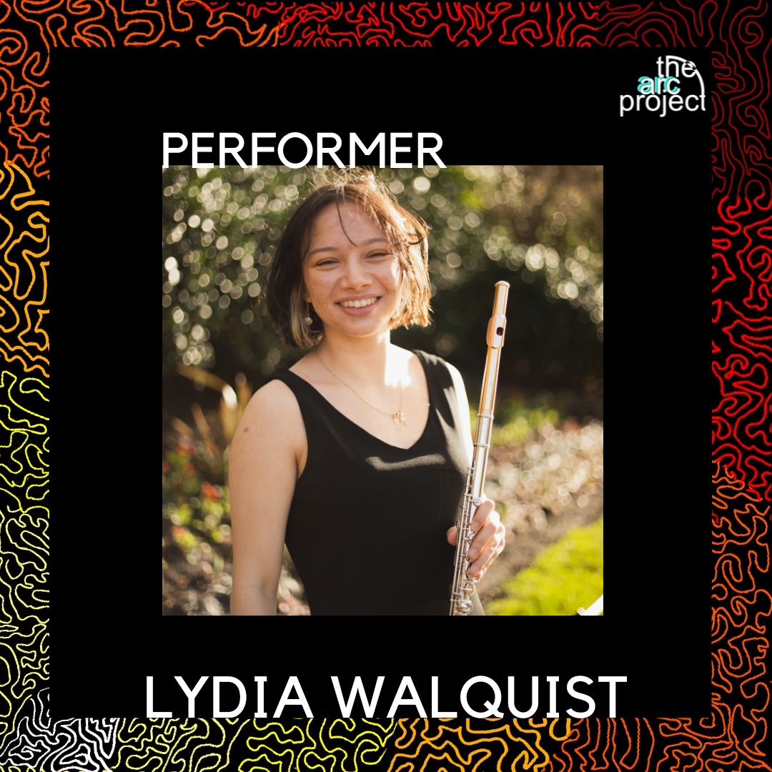 ReLaunch: The Performers
American-Chinese flautist, Lydia Walquist, performs music spanning from the early to the experimental, and has made a name for herself as an artist who is not afraid to experiment with unconventional sounds. 
#relaunch #performer #thearcproject #newmusic