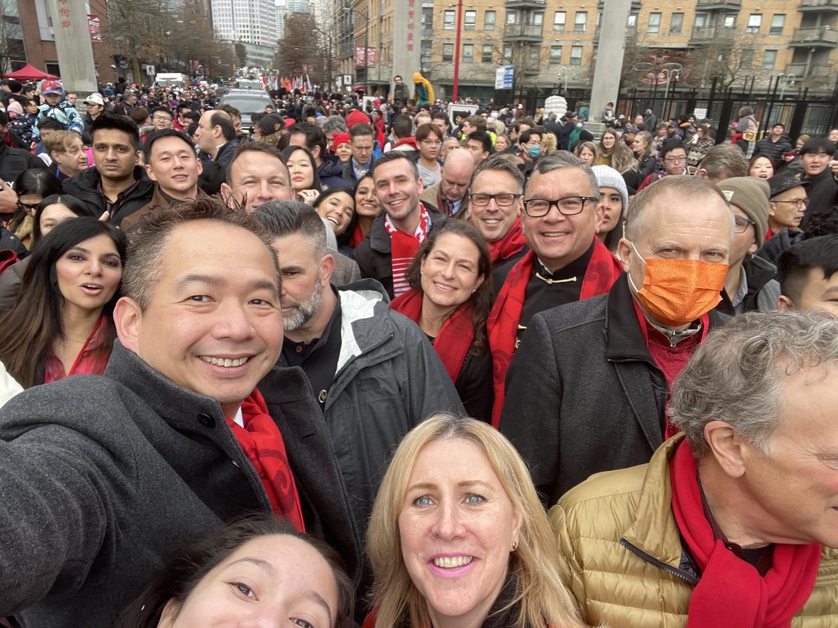 Thank you #ChinatownYVR @vangarden @dragonboatbc for hosting myself and my colleagues to celebrate Lunar New Year 🧧 🐇