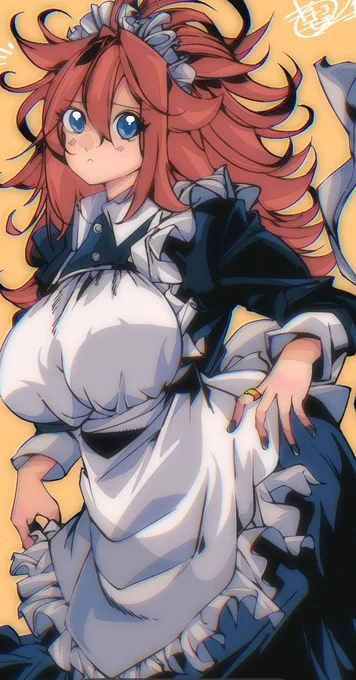 『メイド21』#DragonBall #メイド #android21 