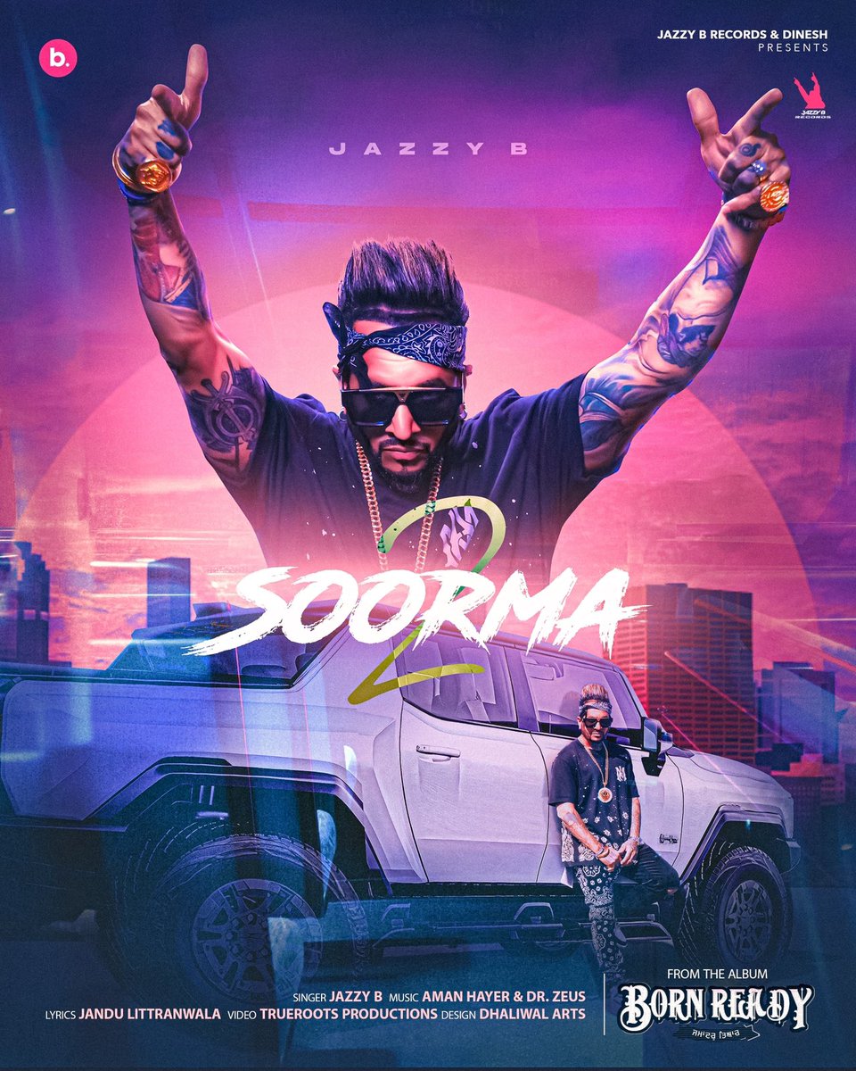 jazzyb's tweet photo. #soorma2 video b out today at 10am india time 🚀 support kareo ji sarey 🙏🏽 @AmanHayer1 @drzeusworld @jazzyb_records @dhaliwal_arts #tarsemjassar #trueroots https://t.co/3lTr3v0DRF