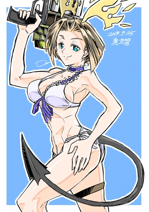 #唐突に5年前の絵を載せる見た人は無理しなくていいよ結構クるから30越えても画力は伸びるってことさ 
