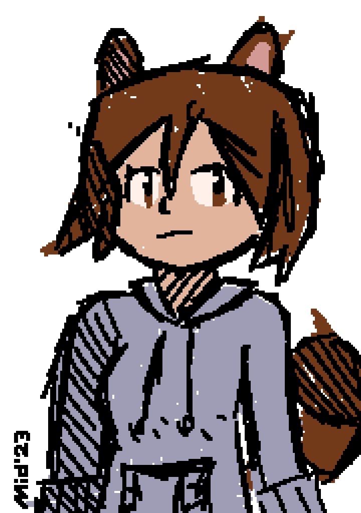 MidStickArt's tweet photo. take a god damn racoon/tanooki girl sketch cause I can’t be bothered to make a half-decent drawing https://t.co/T10h1knDfy
