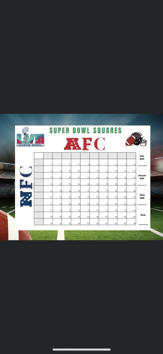 You all know Mikey has the best luck winning raffles!!!! His luck 🍀 will come through if you buy a Super Bowl Box from HIM to support his teams Road to Cooperstown.  cost: $100 / Box $400 Winner For Q1 &amp; Q3 $800 Winner For Half Time $1200 Winner For Final Score 845-337-0106