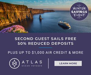 Explore the Mediterranean, British Isles, and beyond with Atlas Ocean Voyages.

For a limited time, the second guest sails free aboard these private intimate yacht-style ships -  

Learn more -> bit.ly/3wf3mF2

#AtlasOceanVoyages #VirtuosoTravel @atlascruises