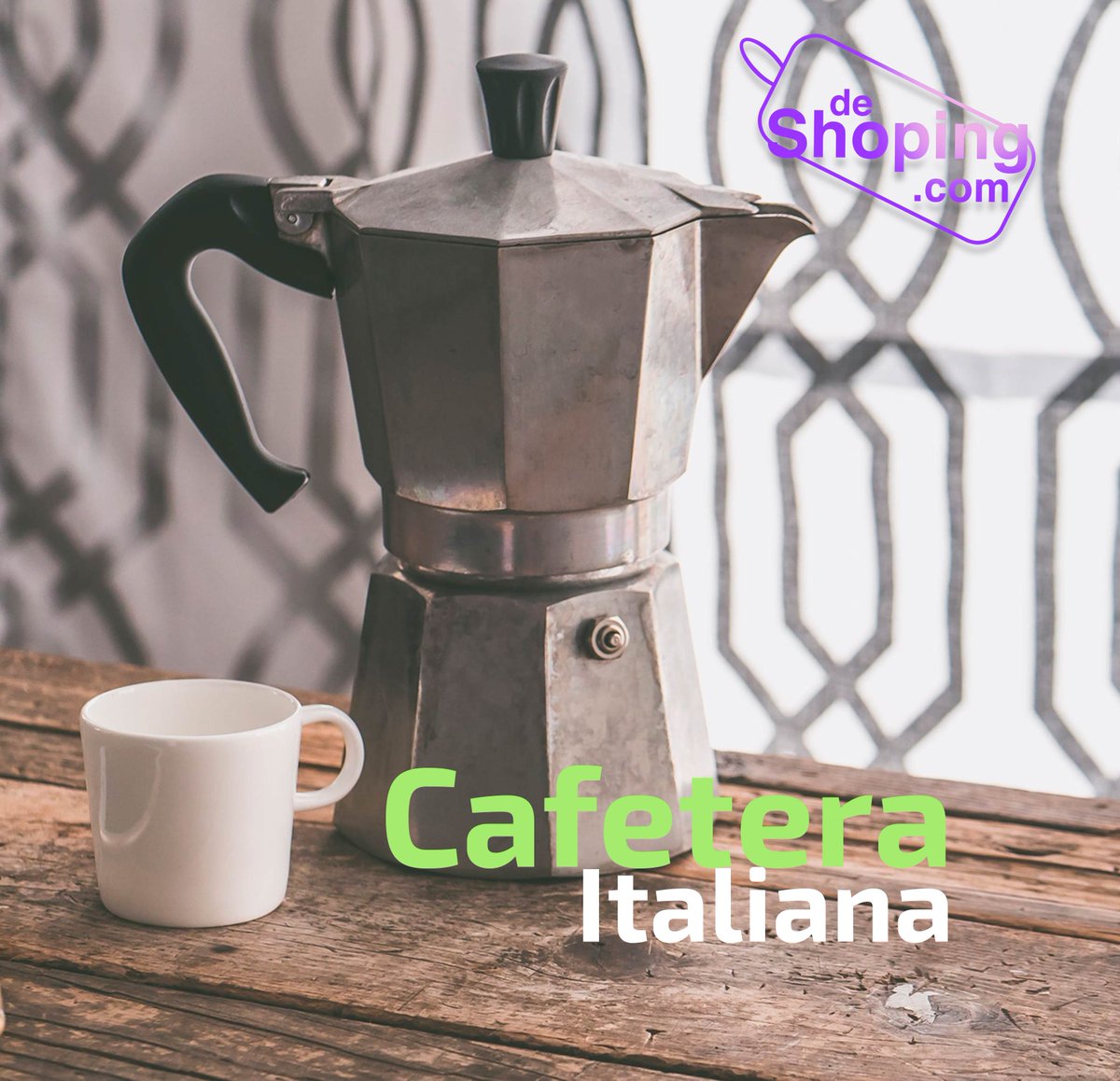 Cafetera Italiana #Bialetti Y #Turmix
💨💦🔥
Úsala De Manera Sencilla, Para Hogar y Oficina 

▶ deshoping.com ◀️