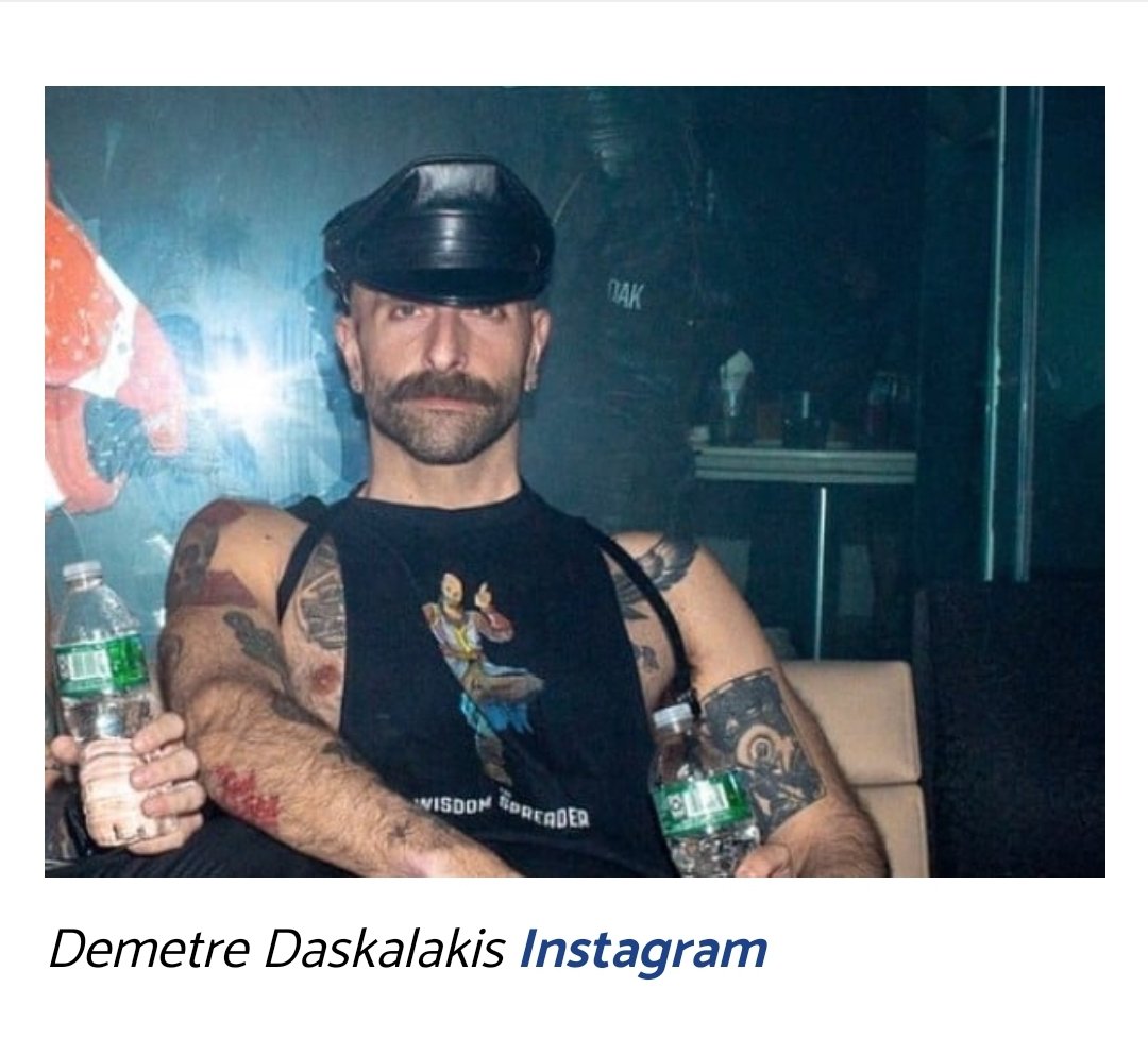 Holy shit. How did I miss this one? You can't even make this shit up anymore. This is Demetre Daskalakis the Biden White House MonkeyPox Response Coordinator 🤣 🤣 🤣