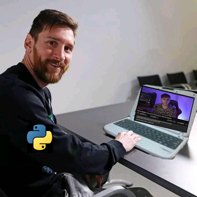 MaxiToconas1298's tweet image. #DaltoPython Messi ya esta ready