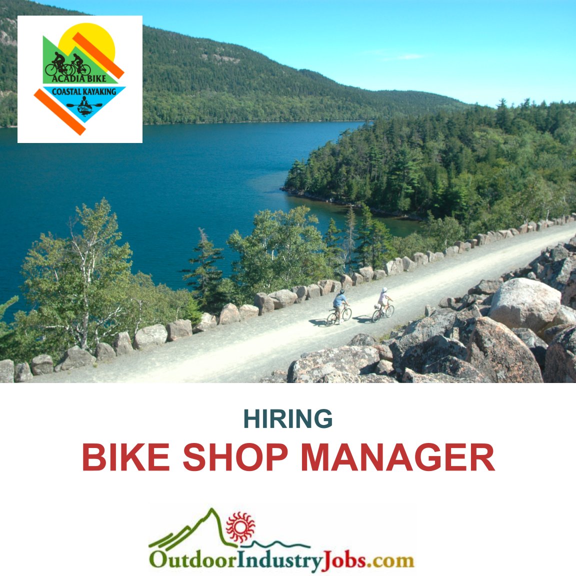 Apply Here: outdoorindustryjobs.com/JobDetail/GetJ…

#outdoorindustryjobs #bikejobs #bikeshop #bikeshoplife #kayaking #kayaklife #hiring #hiringnow