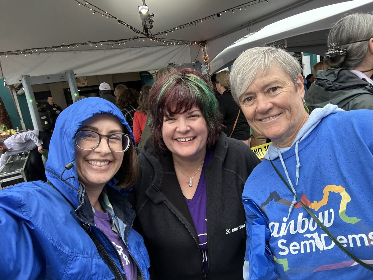 dawnbelue's tweet photo. .@RainbowSemDems @SemDems and friends were well represented at today’s @PPact @PPFA #RallyInTally to mark #Roe50. We won’t go back!

#AbortionIsHealthcare 
#BansOffOurBodies https://t.co/T6zJ2TUf1O
