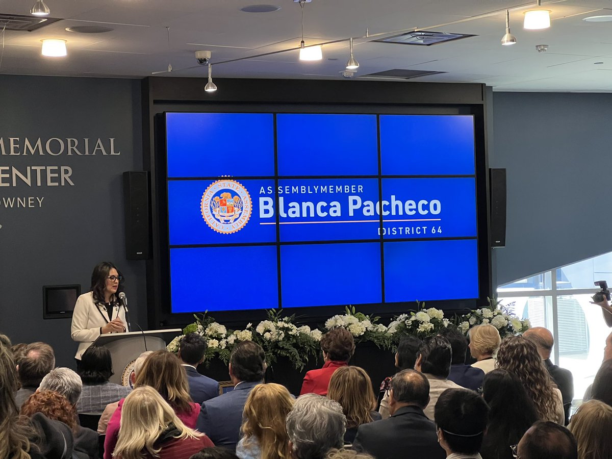 mr_wilson562's tweet image. Supporting newly elected Assemblymember @BlancaNPacheco at her community swearing-in this morning in Downey. Congratulations! @BizFed looks forward to working with you! #AD64