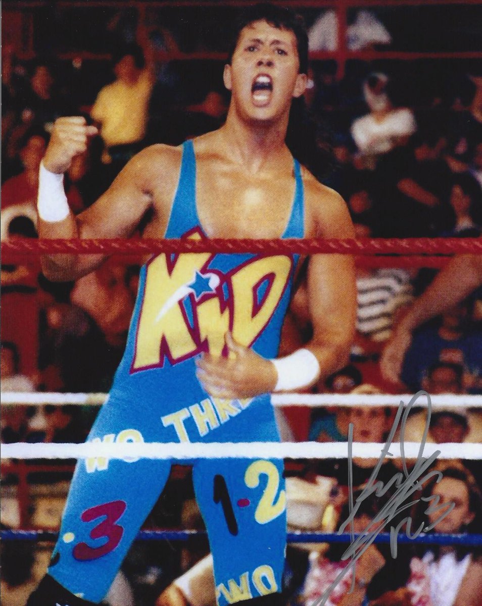 Shirom_jitsu's tweet image. そうか、今日は123の日だったのか。
 #The123kid #LightningKid  #Syxx #SeanWaltman