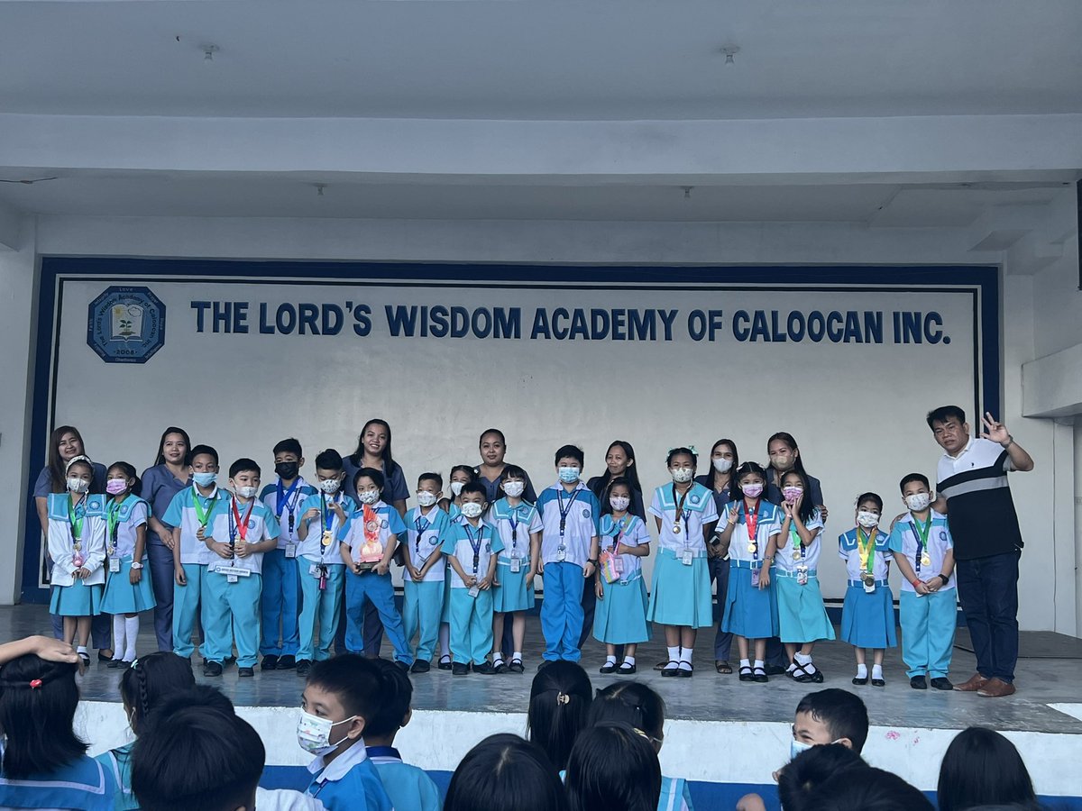 TLWACI08's tweet photo. Once again, congratulations to our primary level for bagging the 2nd Place at PSOACC Quiz Bee last January 14, 2023. 

#TLWACI #WhiteGideons #JobWellDone #TatakWisdom https://t.co/5AF1ctX8vI