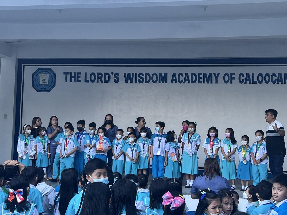 TLWACI08's tweet photo. Once again, congratulations to our primary level for bagging the 2nd Place at PSOACC Quiz Bee last January 14, 2023. 

#TLWACI #WhiteGideons #JobWellDone #TatakWisdom https://t.co/5AF1ctX8vI