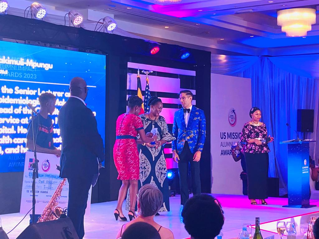 Etheldreda Nakimuli (@ethelmpungu) on Twitter photo Thank you, Fulbright ❤️ <a href="/usmissionuganda/">U.S. Mission Uganda</a> Our dream is a World where Mental Health challenges won't be a barrier to achieving development goals.
It costs $5 to treat 1 person with depression using <a href="/SeekGsp/">SEEK GSP Intitiative</a>. Visit seek-gsp.org Thank you, Fulbright ❤️ <a href="/usmissionuganda/">U.S. Mission Uganda</a> Our dream is a World where Mental Health challenges won't be a barrier to achieving development goals.
It costs $5 to treat 1 person with depression using <a href="/SeekGsp/">SEEK GSP Intitiative</a>. Visit seek-gsp.org
