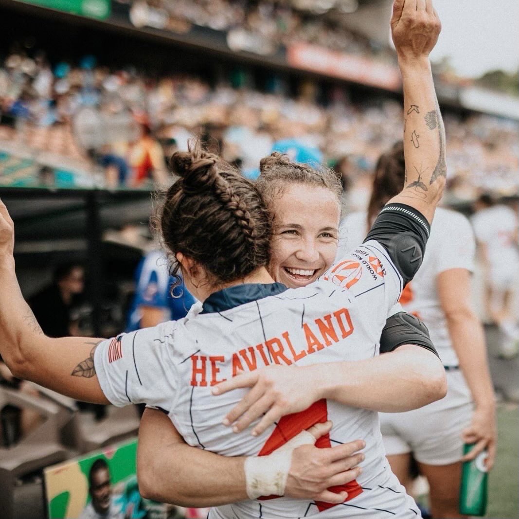 KirsheBar's tweet photo. Big weekend for the gals🥈Immensely proud of what we are building. Back at it this weekend in Australia! 

#rugby #rugbysevens #usarugby #olympian  #athlete #teamusa #rugbyplayer #femaleathlete #TrySquad https://t.co/2kaAHj9XuD